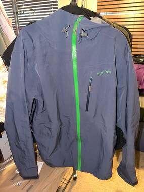 FLYLOW HIGGINS Jacket Large Men's Intuitive Softshell Hooded Full Zip